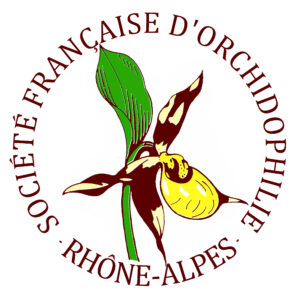 Logo de la Société française d'orchidophilie de Rhône-Alpes