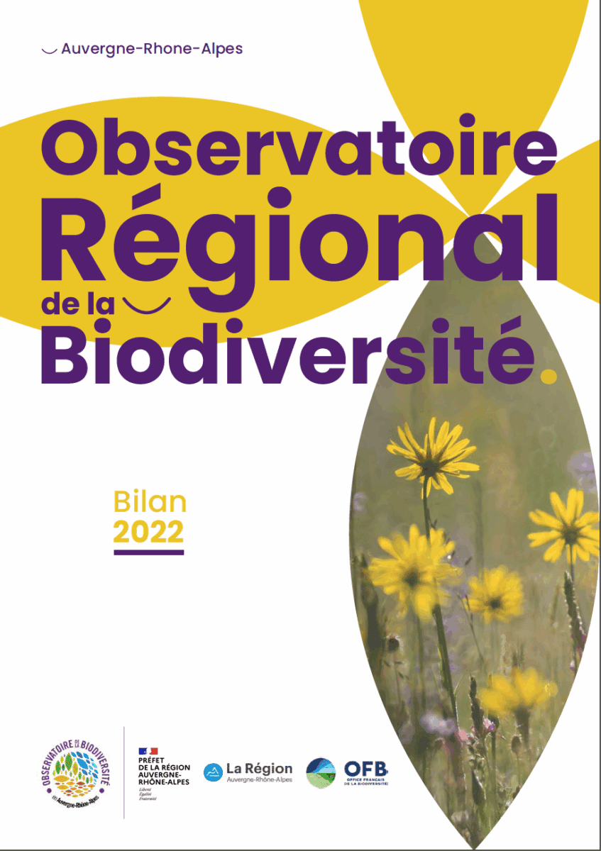 Couverture du journal de l'ORB de 2023 (bilan sur 2022)