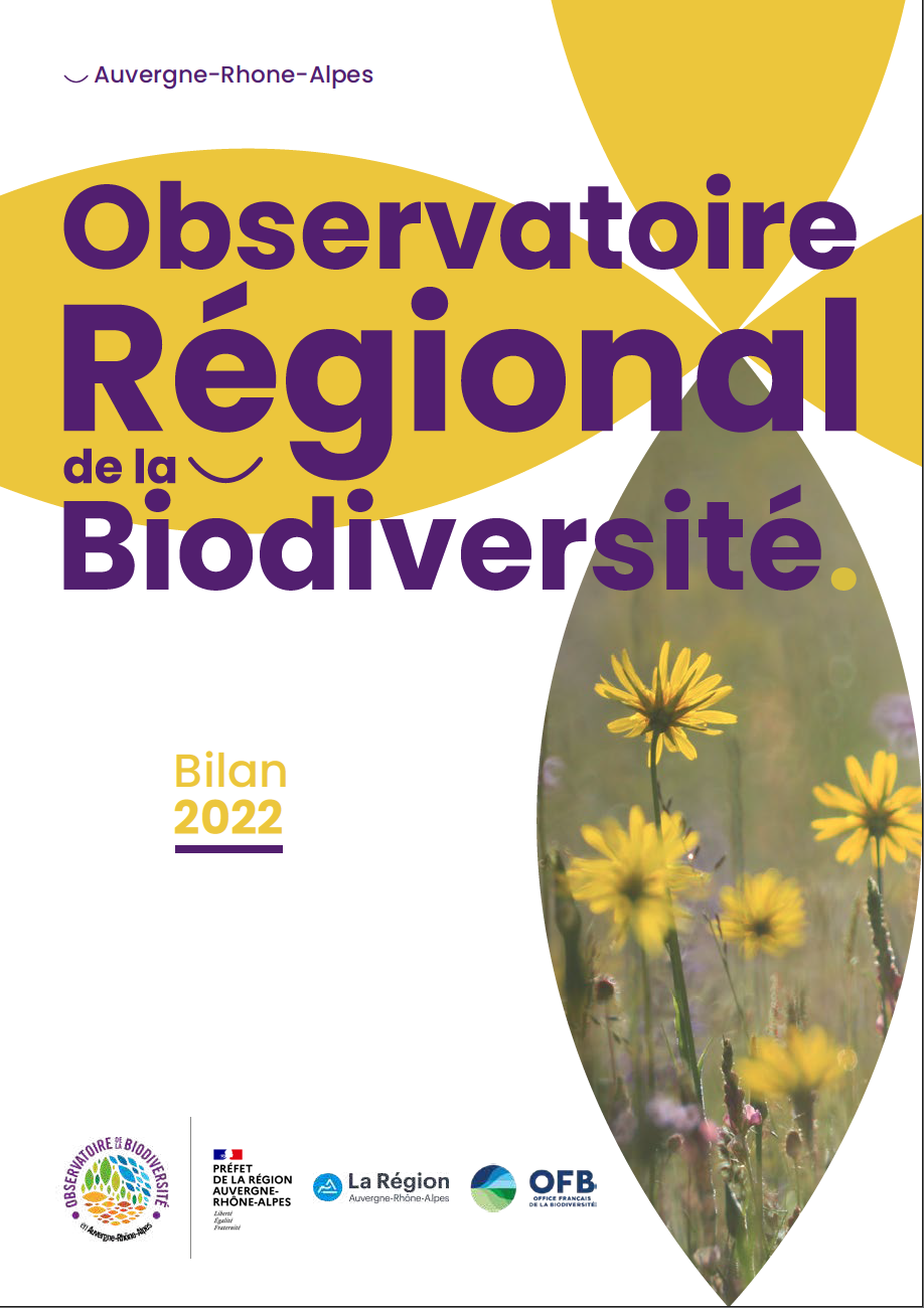 Couverture du journal de l'ORB de 2023 (bilan sur 2022)