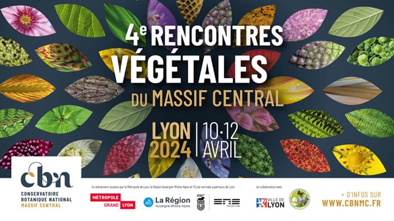 4èmes rencontres végétales du Massif central à Lyon