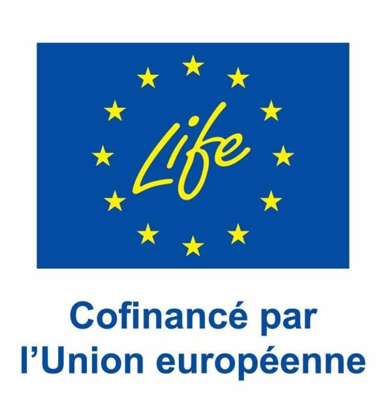Logo du programme Life - Cofinancé par l'Union Européenne