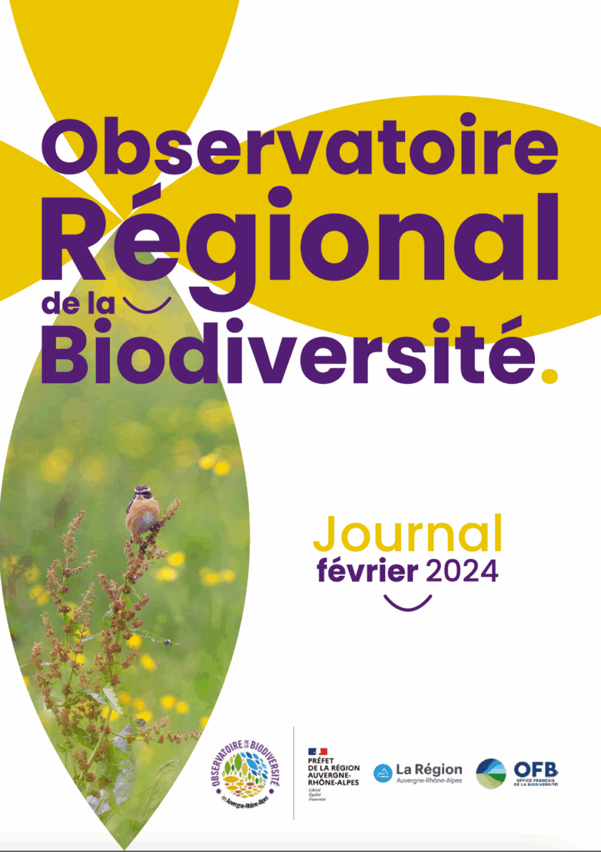 Couverture du journal de l'ORB de 2024 (bilan sur 2023)