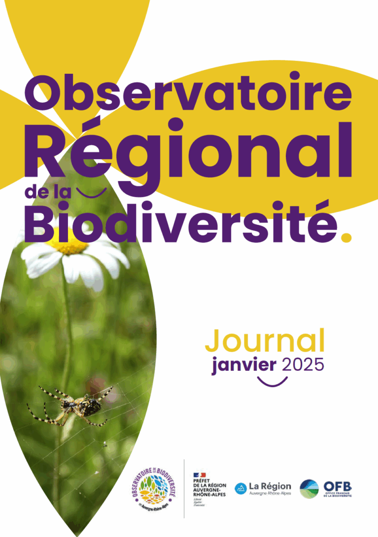 Couverture du journal de l'ORB de 2025 (bilan sur 2024)